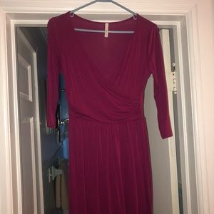 Gilli faux wrap dress size small